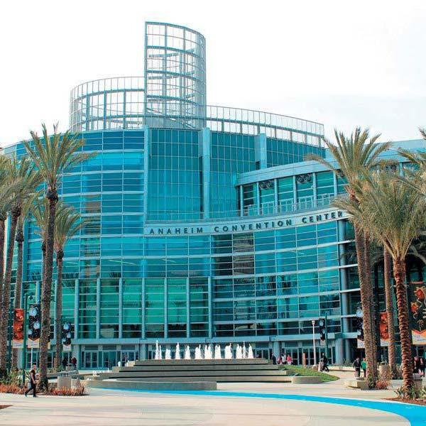 Anaheim convention center entrance